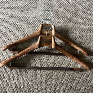 2 Sturdy Luciano Barbera Suit Hangers